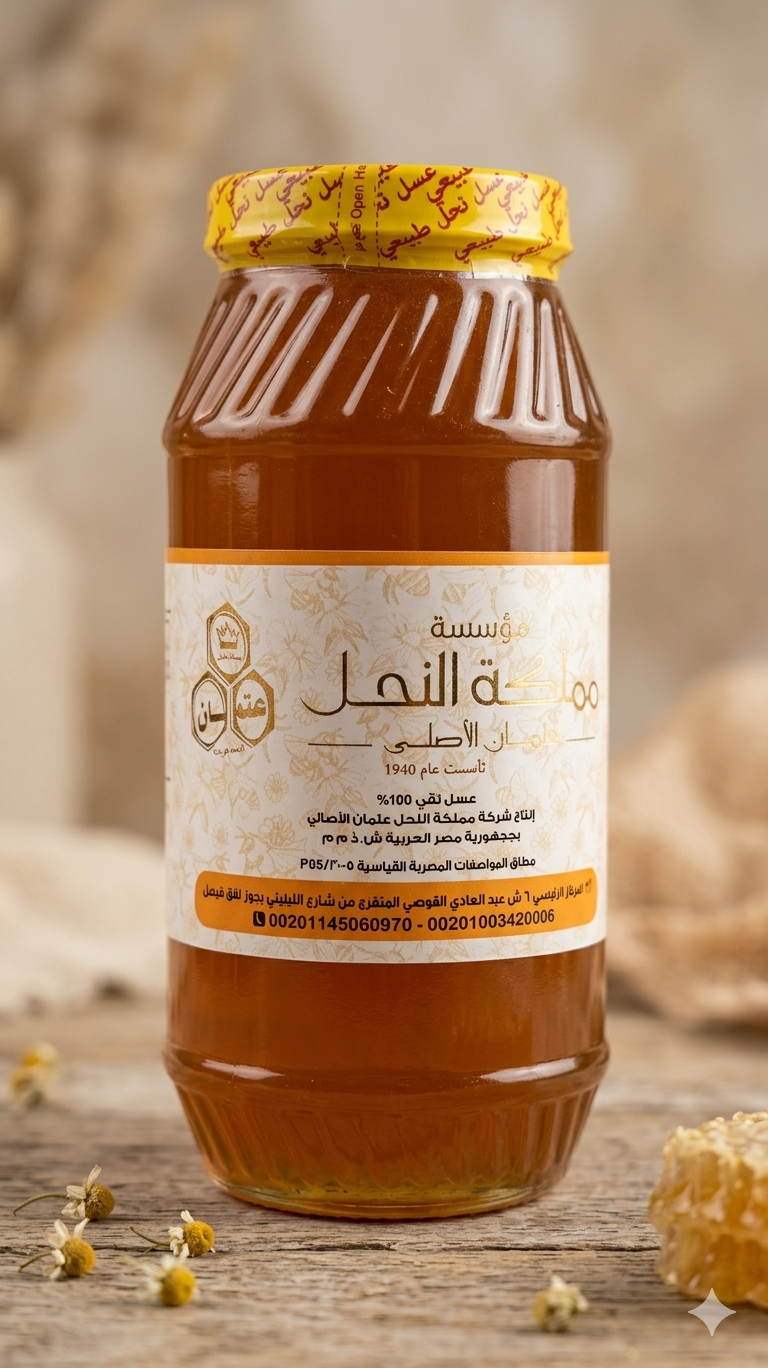عسل خلطة سداسي بلاستيك